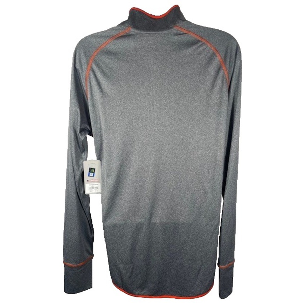 Colosseum Womens L Clemson Tigers Performance LS 1/4 Zip Pullover New-1349 - Picture 2 of 7